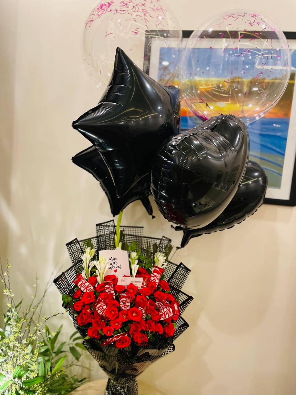 A touch of Red for Birthday