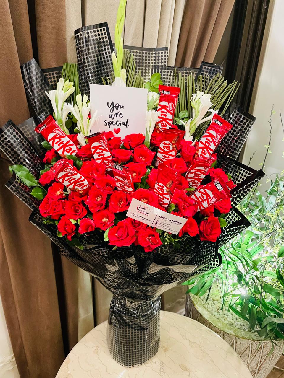 A touch of Red for Birthday