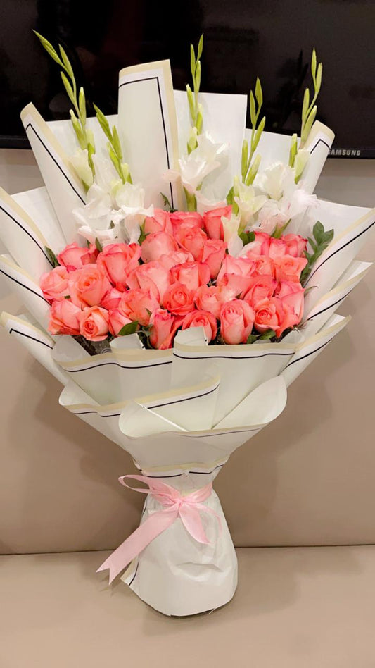 Pink flower bouquet