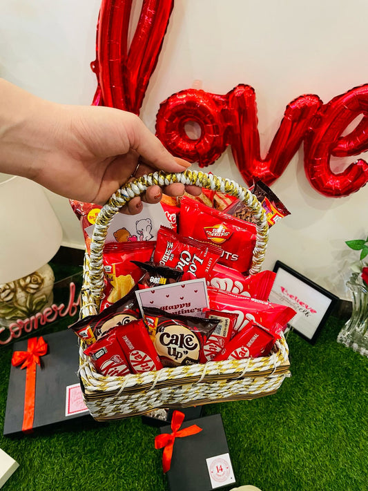 red basket